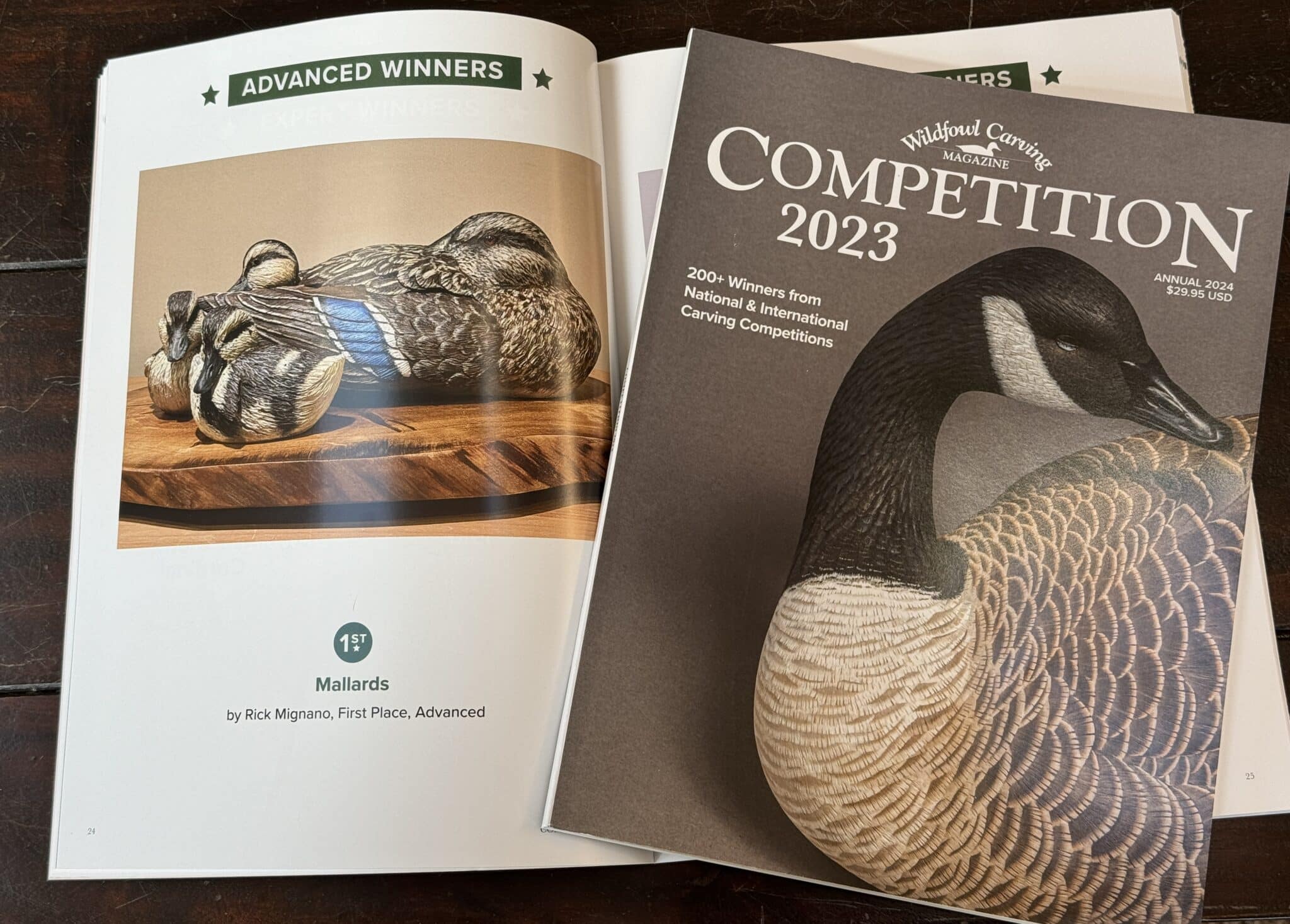 07D02B10-51AF-463C-A7C3-9B988C723860_1_201_a Competition 2023 Wildfowl Carving Magazine